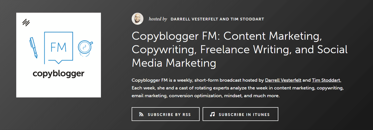 Copyblogger FM_ Content Marketing, Copywriting, Freelance Writing, and Social Media Marketing