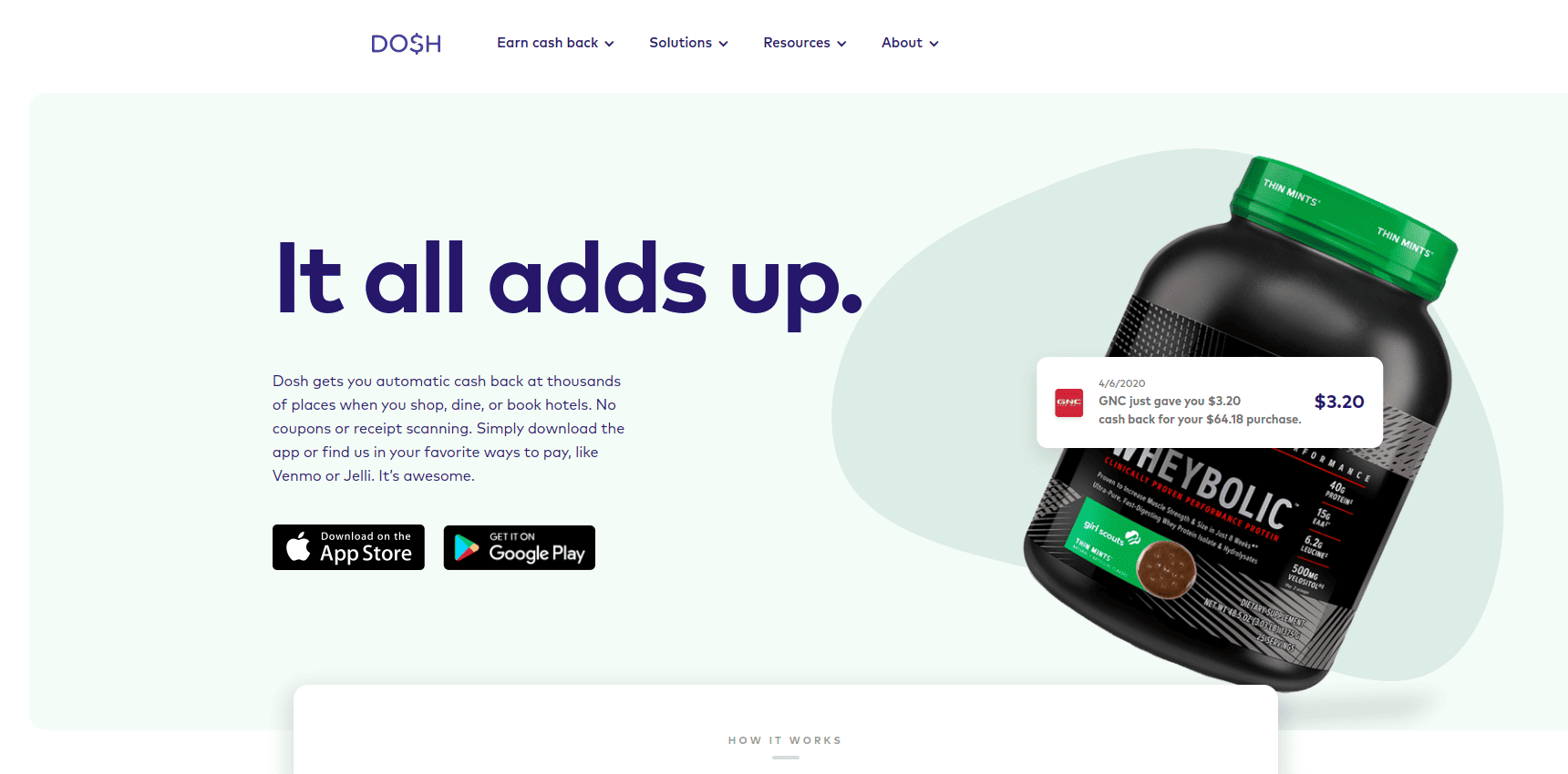 Passive income app: Dosh