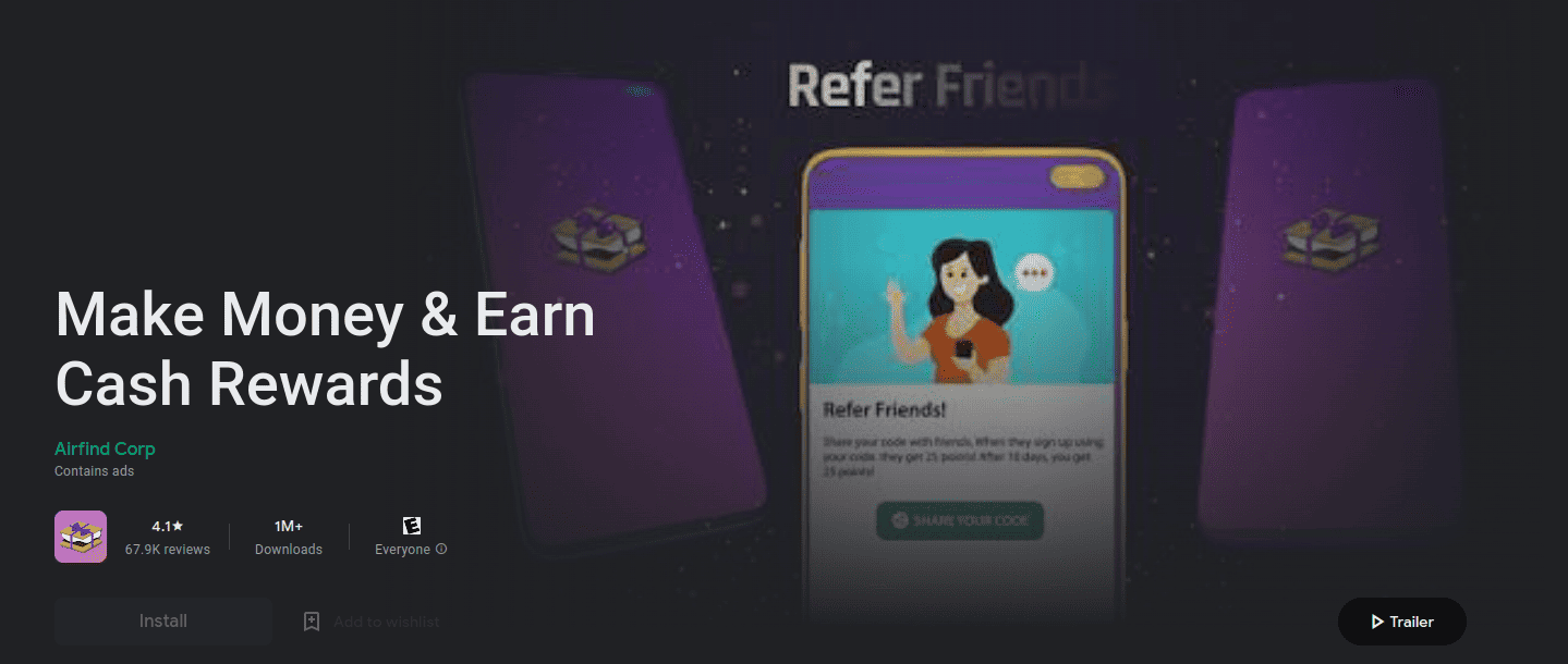 Passive income app: S’Mores Lockscreen