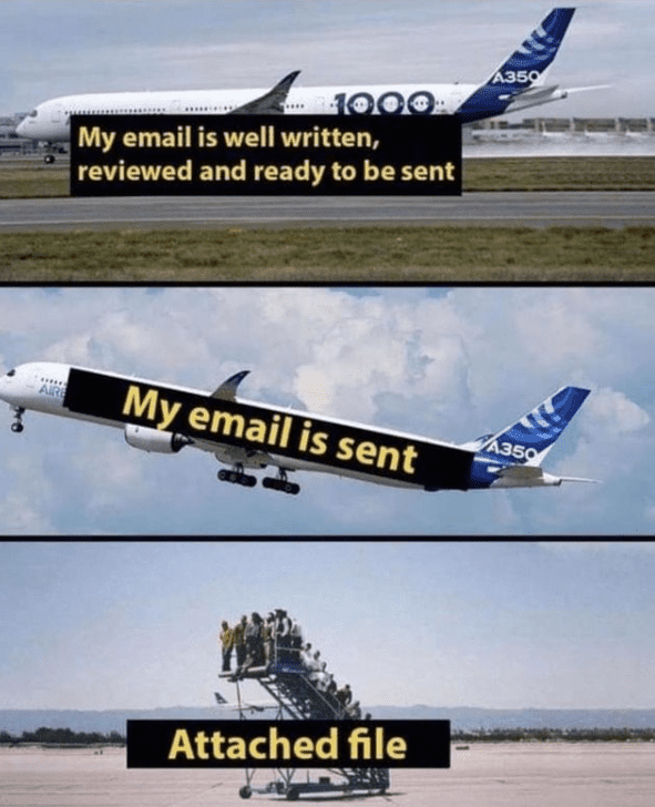 email meme file attached