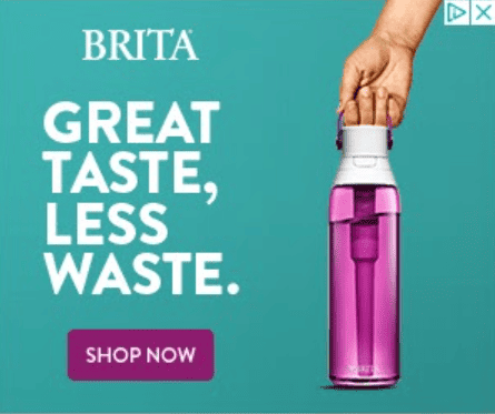 Brita ad banner