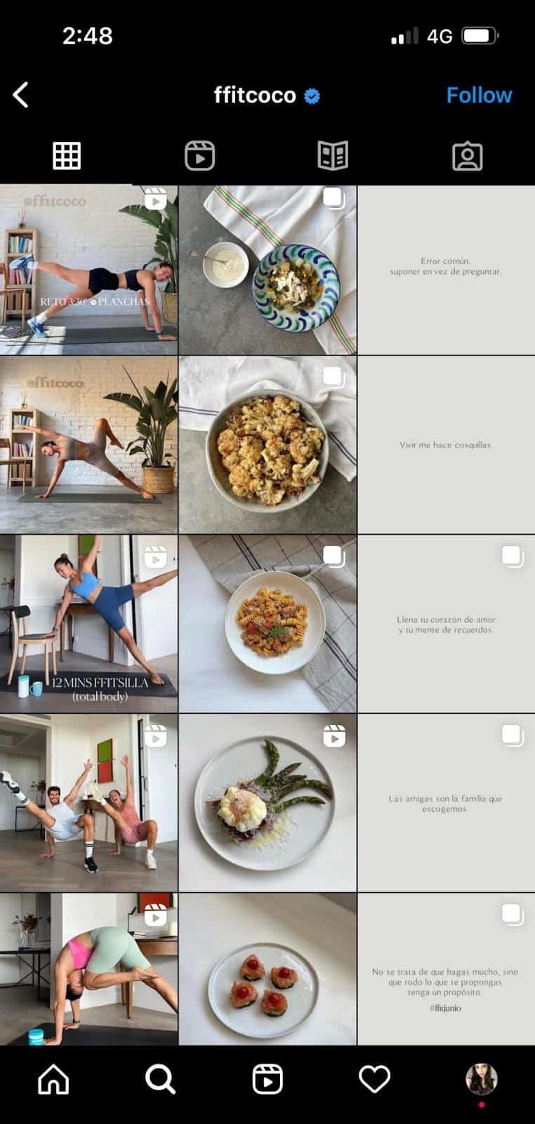 Instagram feed ideas