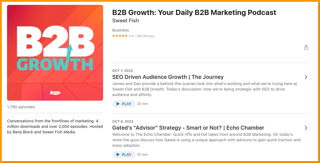 B2B Growth Show