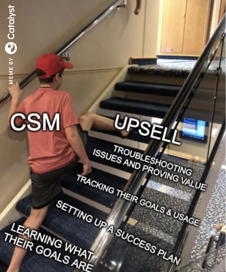 CSM meme upsell