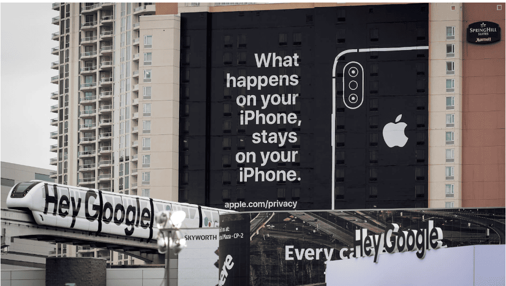 Apple - one message per advertisment