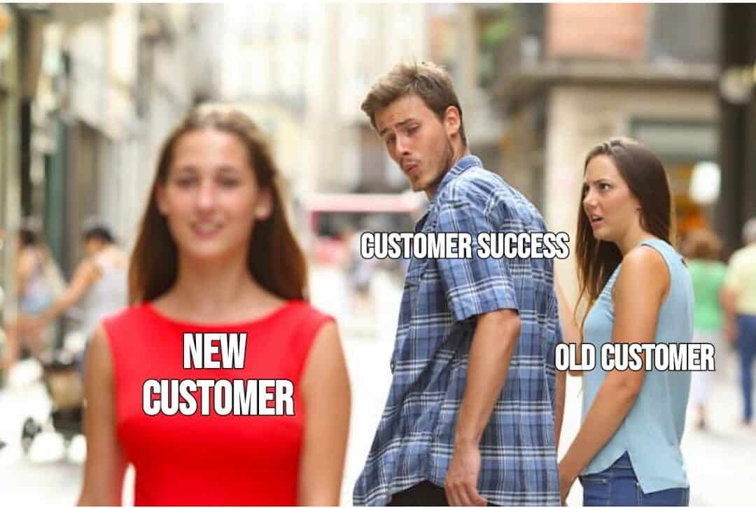 Customer success meme