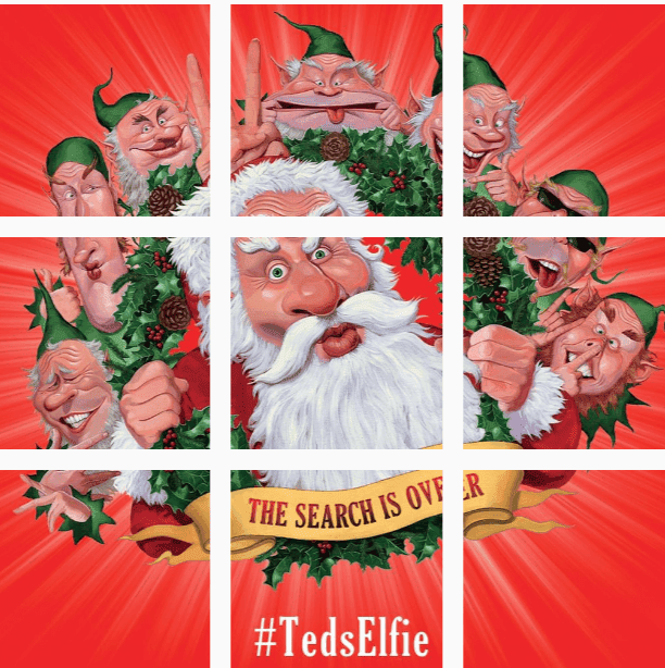 Ted baker hashtag holiday contest