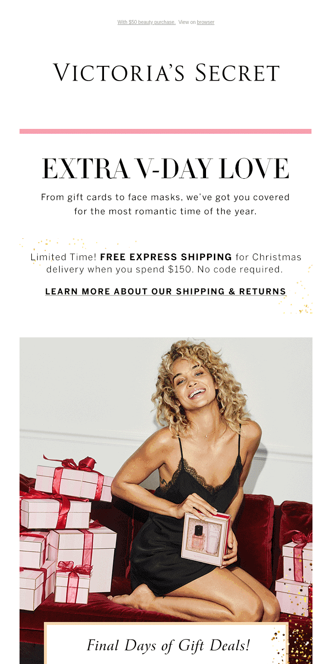 Victoria's secret email