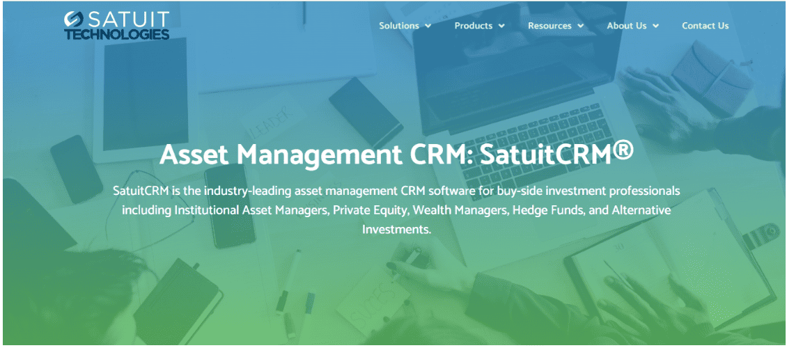 SatuitCRM – financial advisor CRM