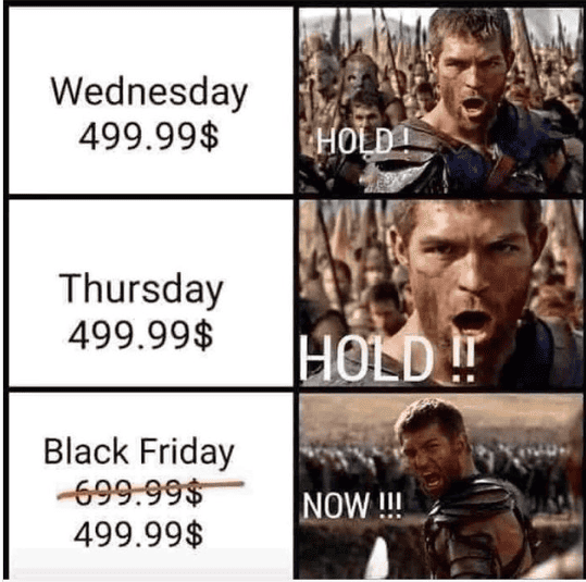 Black Friday meme