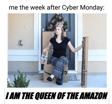 Cyber Monday meme