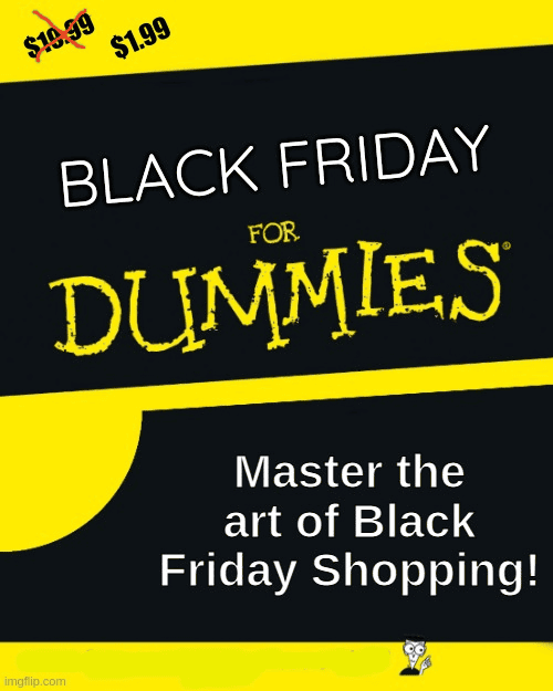 Black FRiday book meme