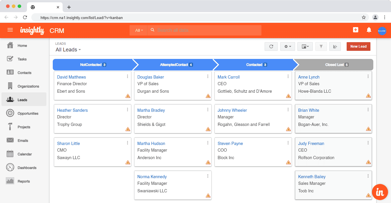 HubSpot vs Insightly: Pricing, Functionality, Features & More