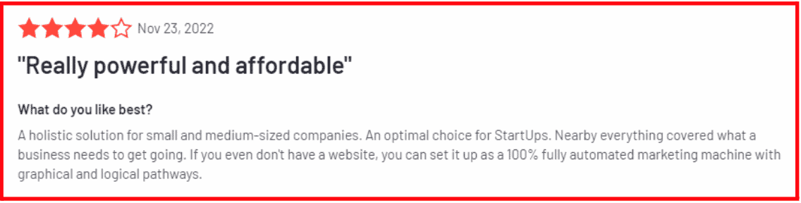 EngageBay pros