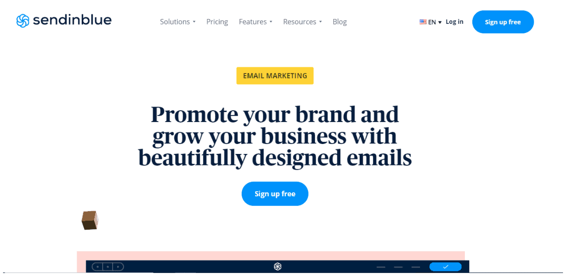 AWeber Vs Sendinblue email marketing tool