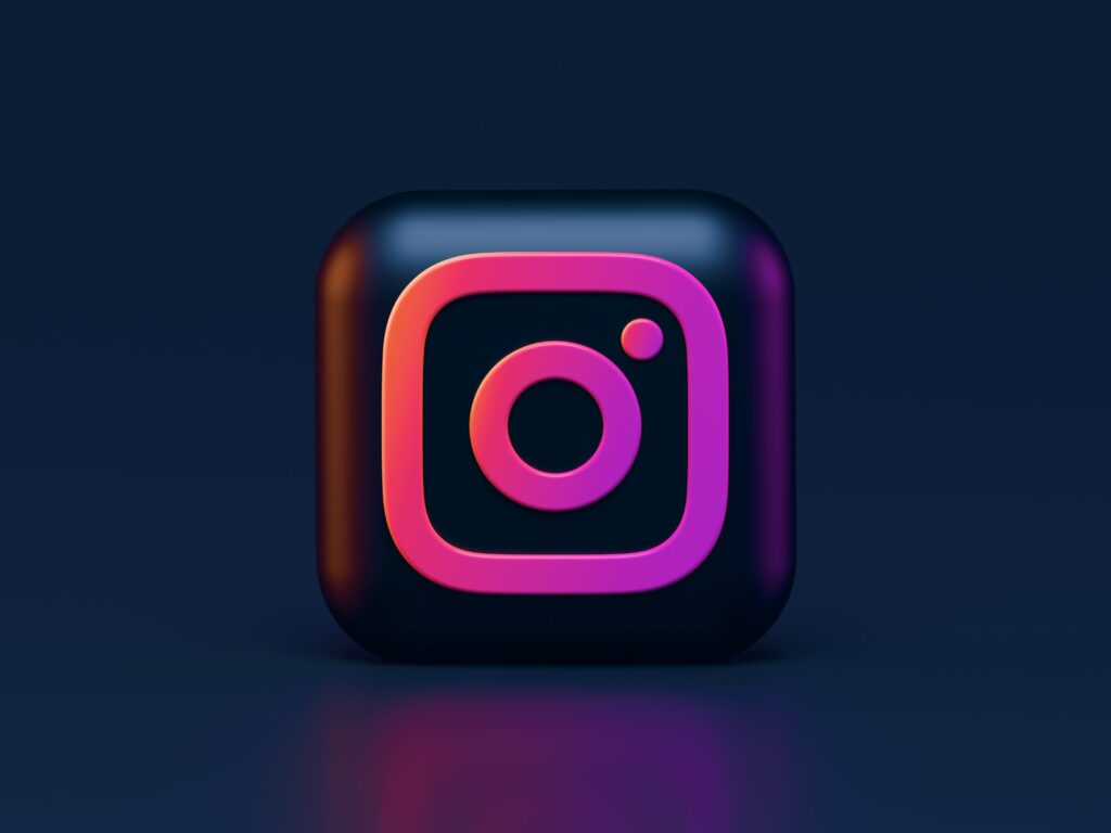 Instagram logo by Unsplash