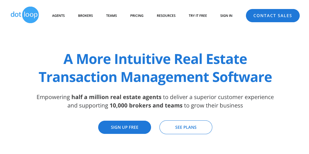 Dotloop marketing automation integrations for real estate