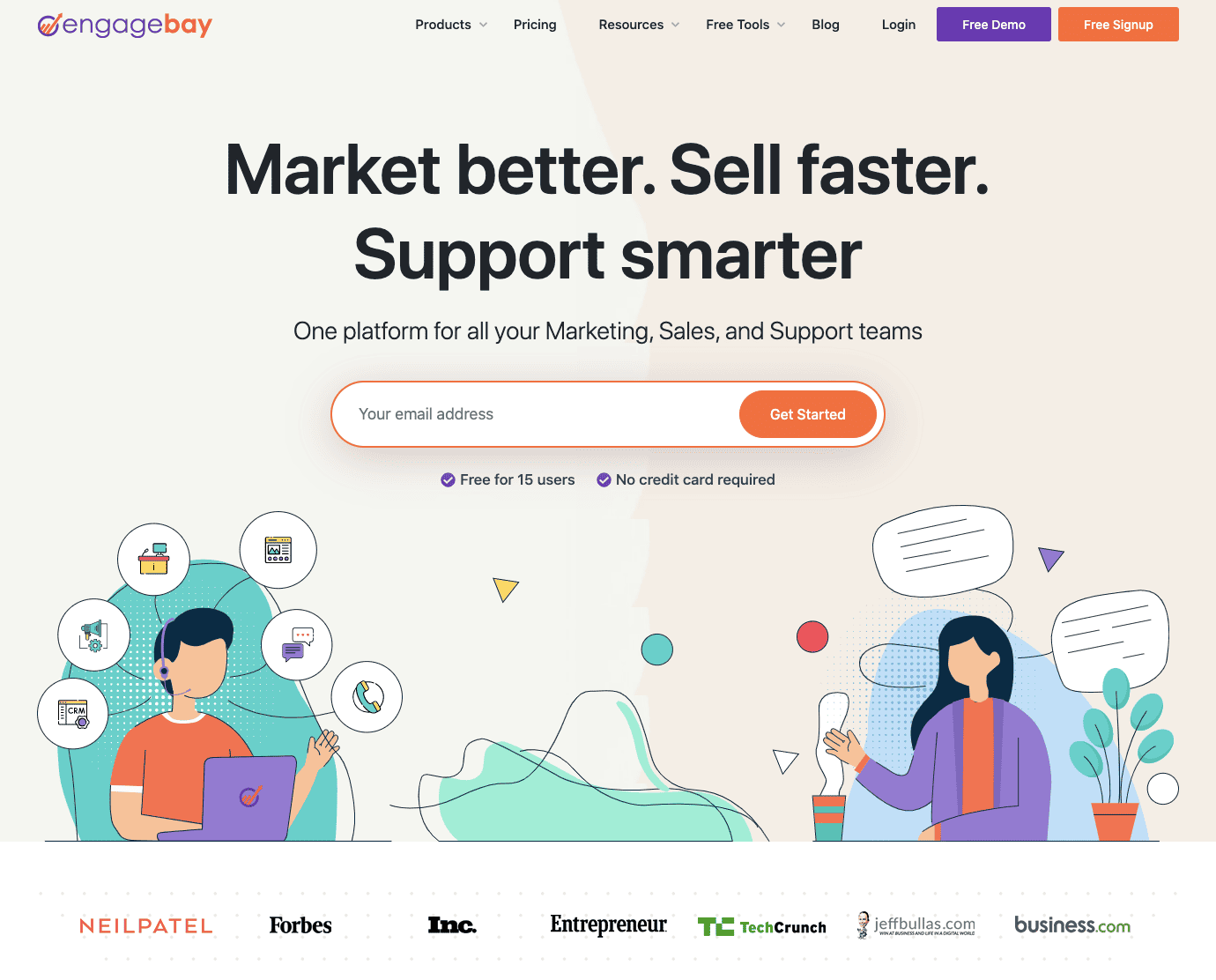 EngageBay CRM for real estate
