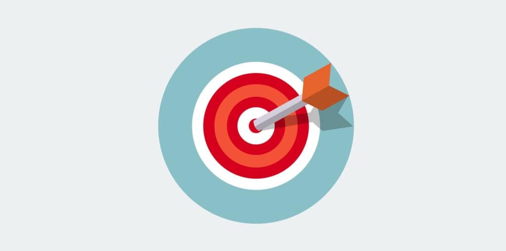 stock image depicting targeting in digital marketing