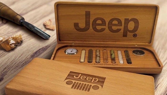 Jeep's DNA Box for direct mail marketing