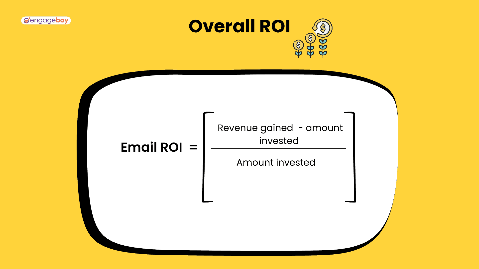 Email ROI formula 