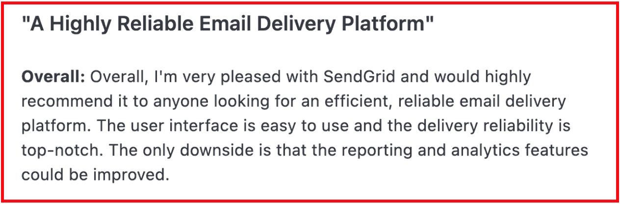 SendGrid review