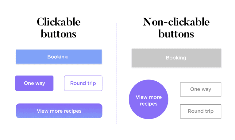 Create clickable CTA buttons for mobile UX