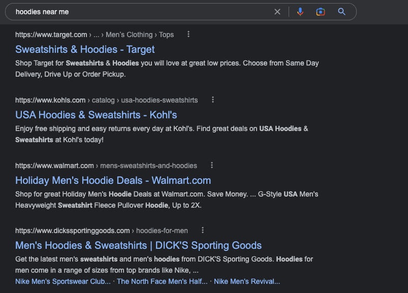 Shopify SEO strategies to rank higher (example image)