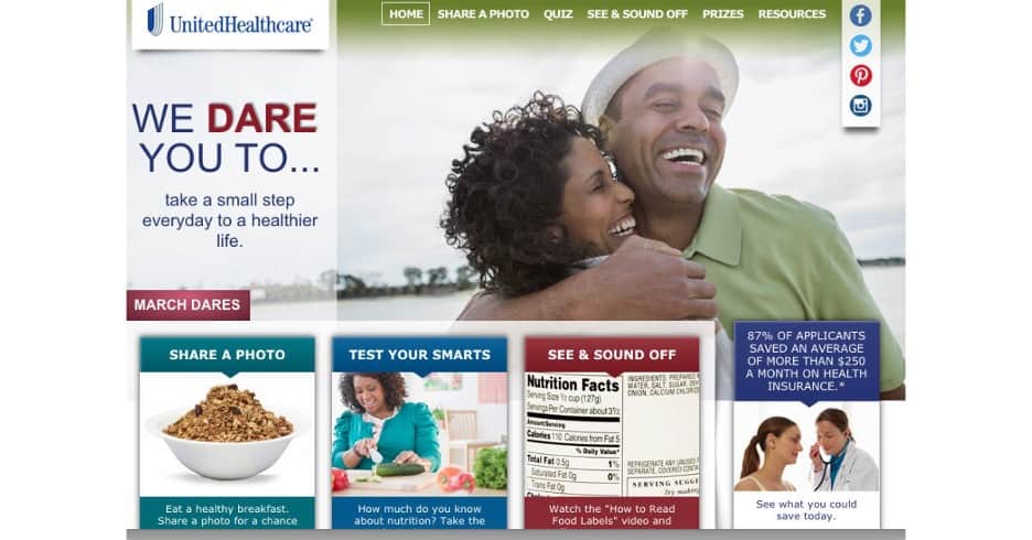 United Healthcare advertisement