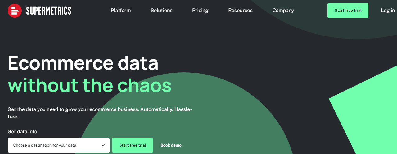 Supermetrics screenshot