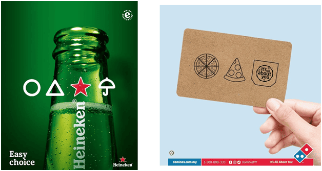 Netflix marketing with various brands