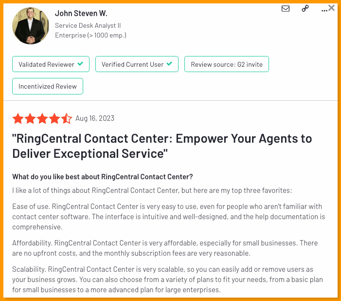 RingCentral Contact Center Reviews, Ratings & Features 2023