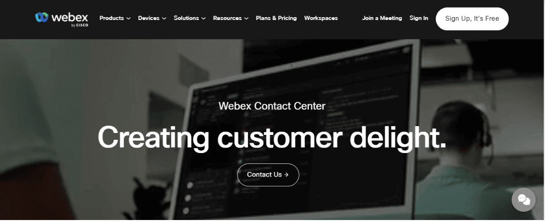 Webex Contact Center tool