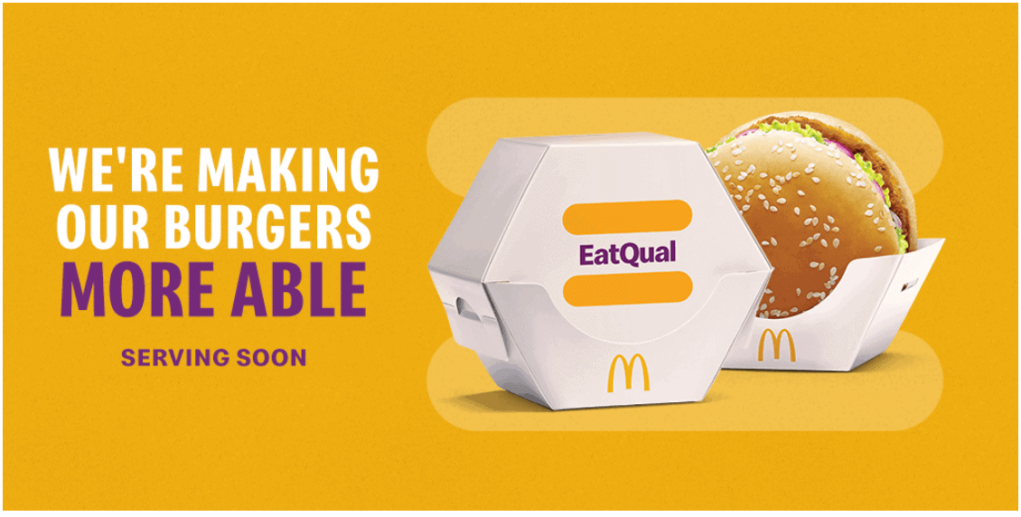McDonald product launch page