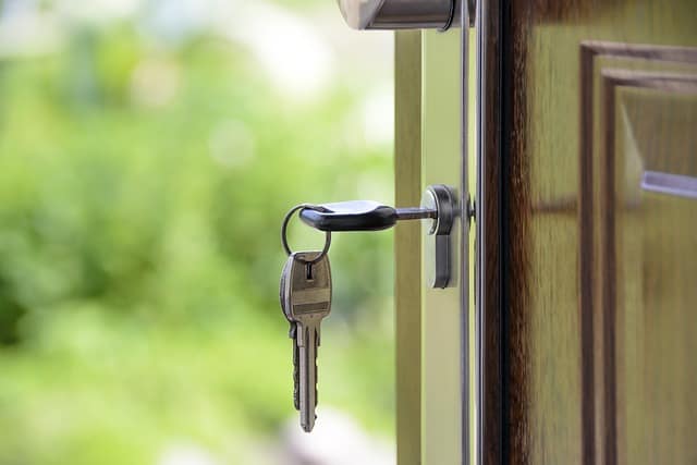 Safety month representative image of lock and key