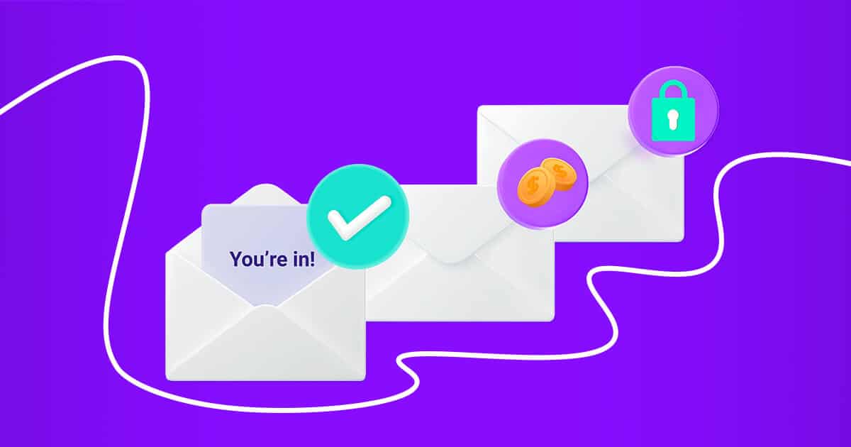 Transactional emails graphic representation