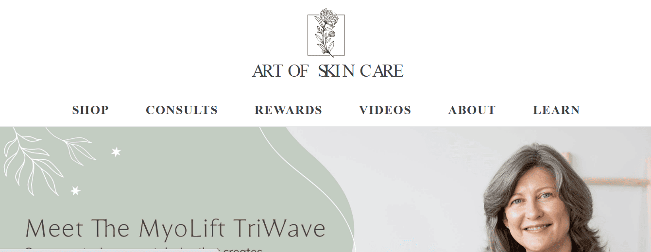 Art of Skin Care Home Page