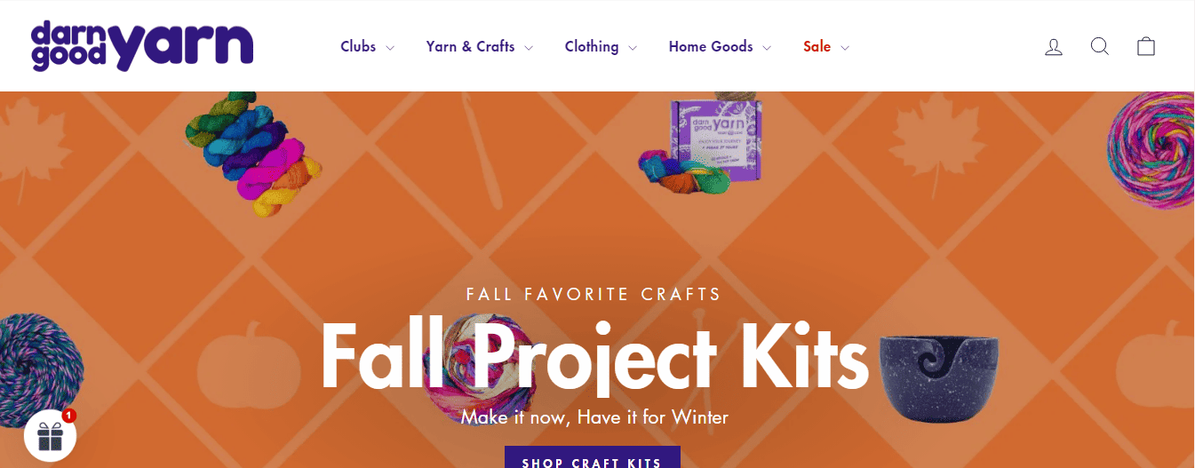 Darn-good-yarn Home Page