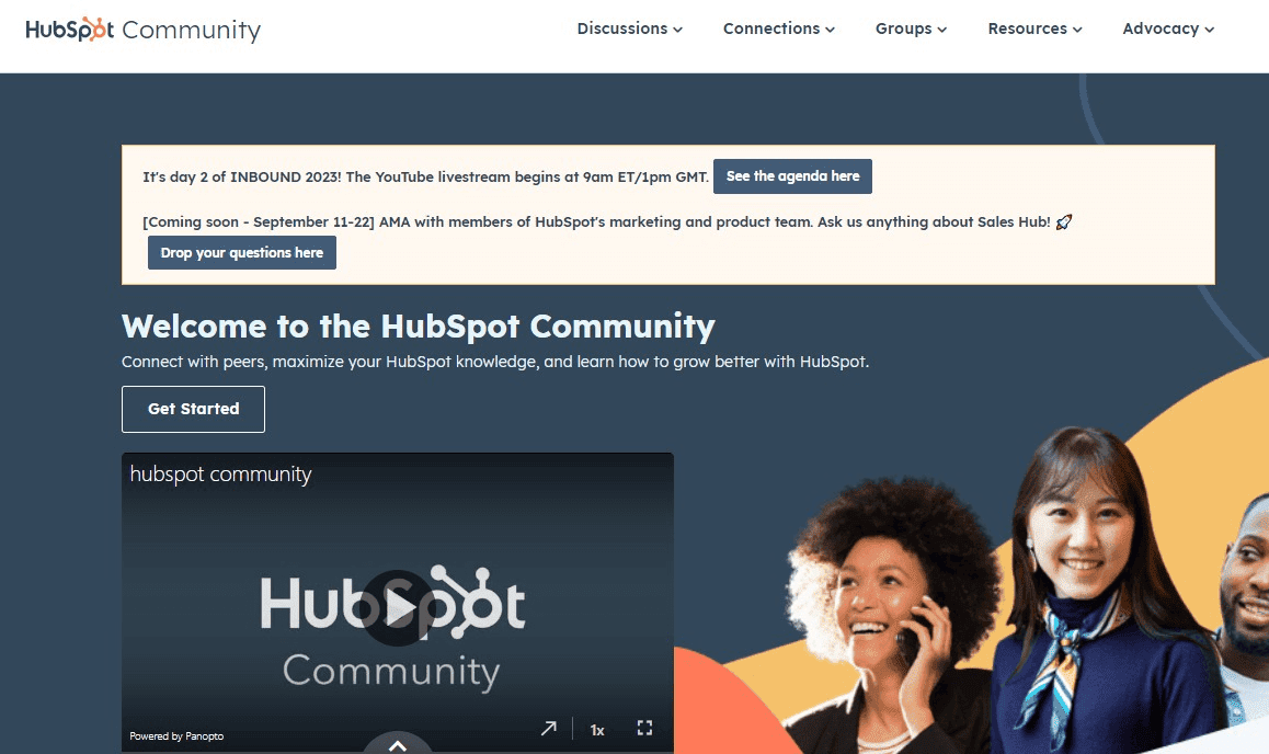 HubSpot online community