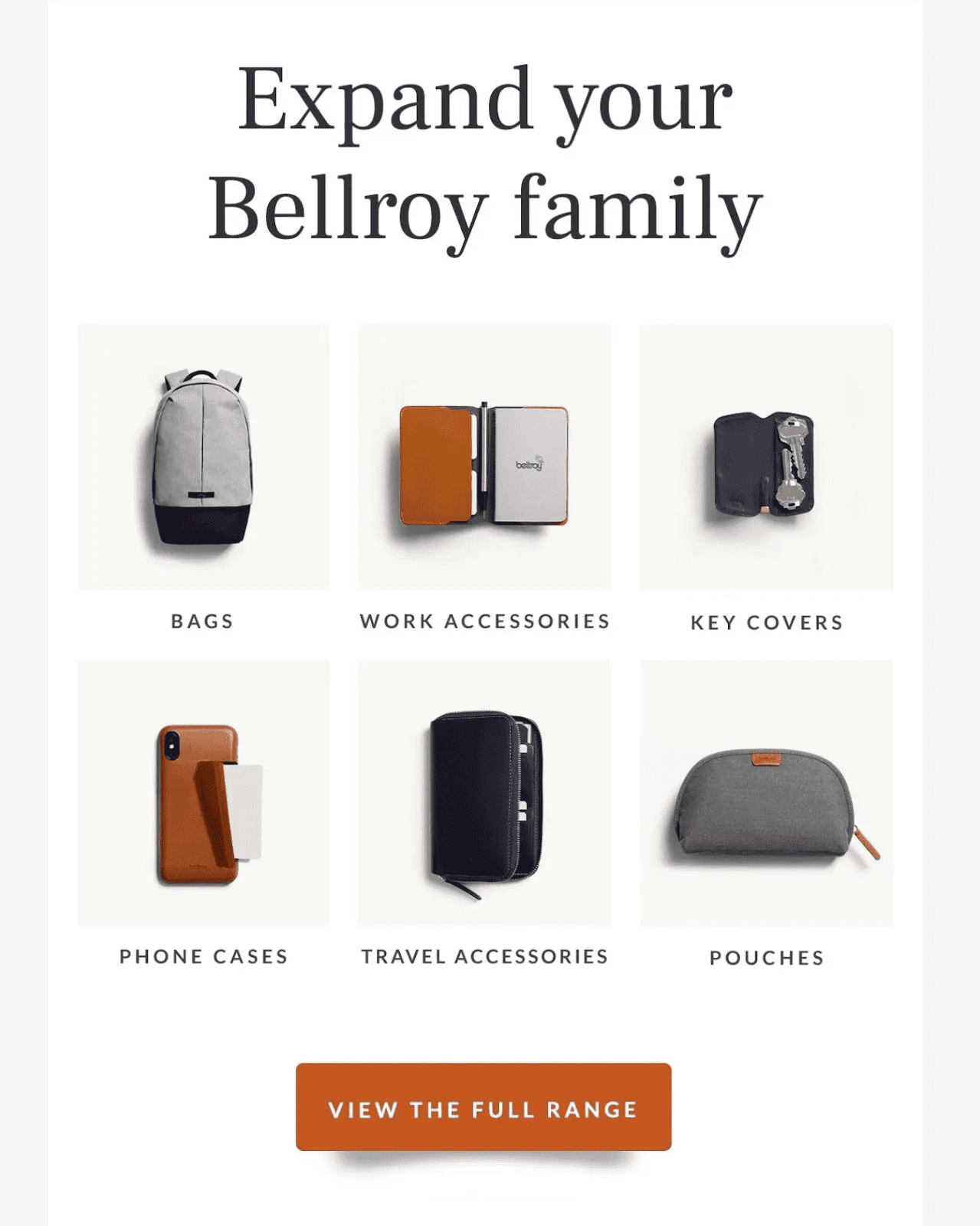 Bellroy drip campaign