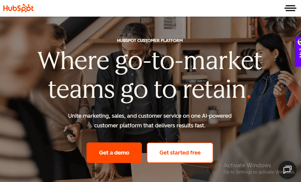 HubSpot, an EngageBay alternative