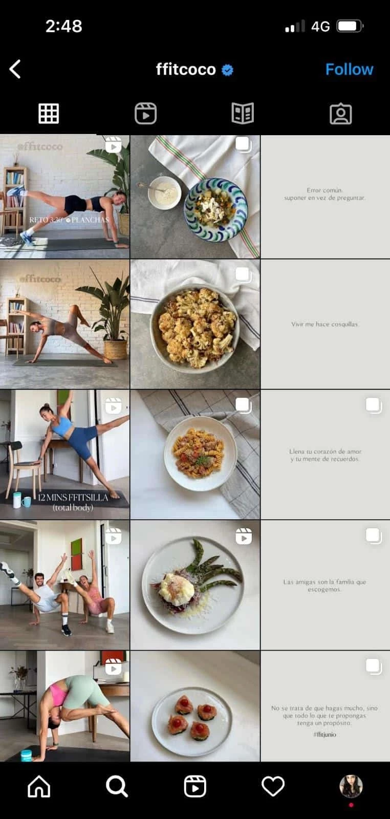 Instagram feed ideas