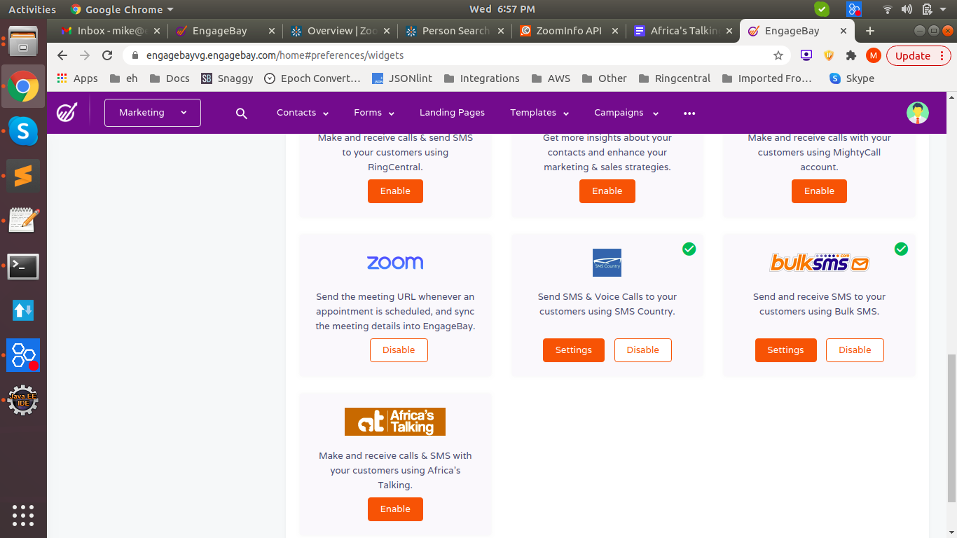 JotForm configure