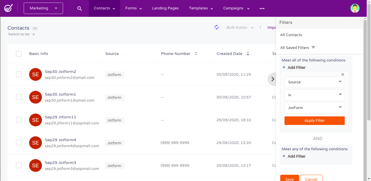 Create new Invoices